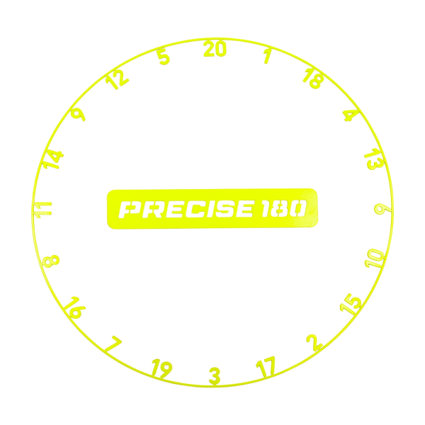 Zahlenring OnePiece Electric Yellow