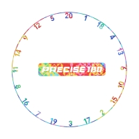 Zahlenring OnePiece Polychrome
