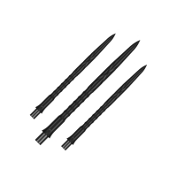 Steeldartspitzen Gunmetal Han