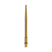 Steel Dart Points Gold Ripple