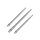 Steel Dart Points Silver Ripple