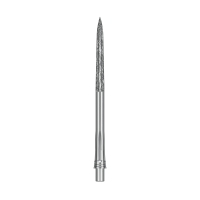Steeldartspitzen Silber Roughed