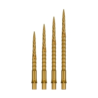 Steeldartspitzen Gold Spiro