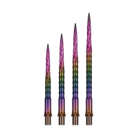 Steeldartspitzen Rainbow Spiro