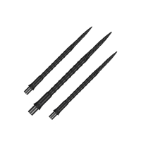 Steeldartspitzen Gunmetal Spiro