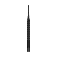 Steeldartspitzen Gunmetal Spiro