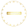 Zahlenring OnePiece Gold