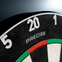 Dartboard Endorphine Classic White