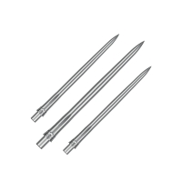 Steeldartspitzen Silber