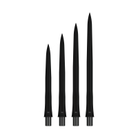 Steeldartspitzen Gunmetal