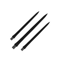 Steeldartspitzen Gunmetal